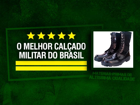 O melhor coturno militar do Brasil